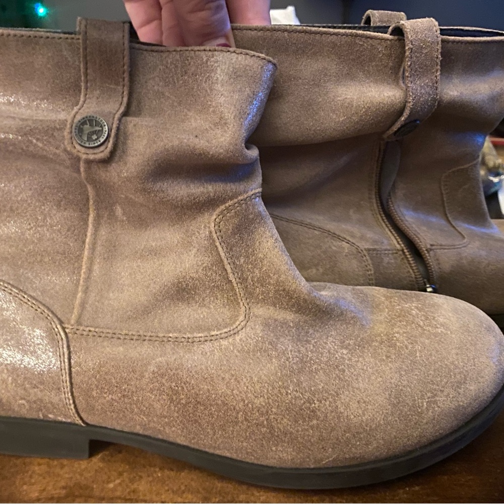 Birkenstock Tan Boots